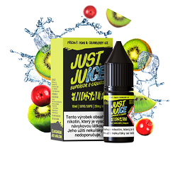 Just Juice Salt Kiwi & Cranberry Ice (Ledové kiwi & brusinka) 10ml
