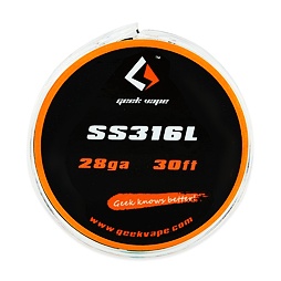 SS316L - odporový drát 0,3mm 28GA (10m) - GeekVape