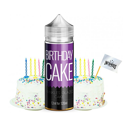 Příchuť Infamous Originals S&V: Birthday Cake (Sladký narozeninový dort) 12ml