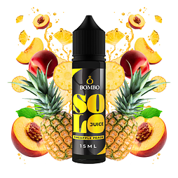 Příchuť Bombo Solo Juice S&V: Pineapple Peach (Ananas a broskev) 15ml