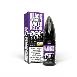 Riot Hybrid Salt Blackcurrant Watermelon (Černý rybíz & vodní meloun) 10ml