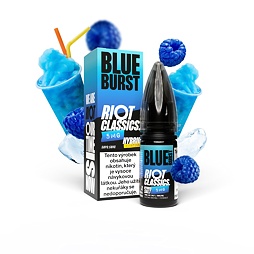 Riot Hybrid Salt Blue Burst (Ledová tříšť z modré maliny) 10ml