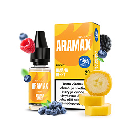 Aramax Salt Banana Berry (Banán a bobule) 10ml