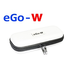 Pouzdro pro elektronickou cigaretu (logo eGo-W) (Bílé)