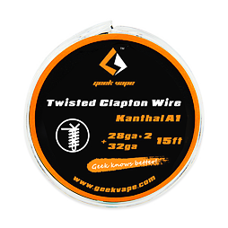 Clapton Kanthal A1 - odporový drát 2x 28GA/Twisted + 32GA (5m) - GeekVape