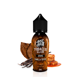 Příchuť Just Juice S&V: Tobacco Vanilla Toffee (Tabák s vanilkou a karamelem) 20ml