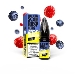 Riot BAR EDTN Salt Blueberry Sour Raspberry (Borůvka s malinou) 10ml