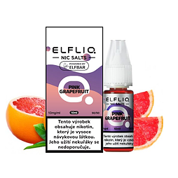 Elfliq Salt Pink Grapefruit (Svěží grapefruit) 10ml