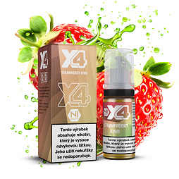 X4 Bar Juice Strawberry Kiwi (Jahoda a kiwi) 10ml