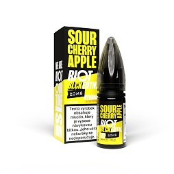 Riot Hybrid Salt Sour Cherry & Apple (Třešeň & zelené jablko) 10ml