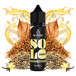 Příchuť Bombo Solo Juice S&V: Smooth Tobacco (Jemná tabáková směs)