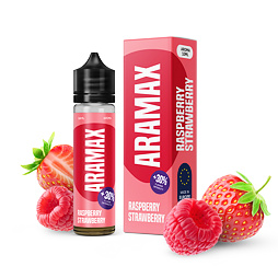 Příchuť Aramax S&V: Raspberry Strawberry (Malina a jahoda)