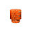 Resinový náustek 510 Snake Skin Drip Tip (Orange)