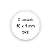 Sada O-kroužků / těsnění 10x1 mm (5ks)