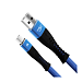 Dobíjecí kabel Kumiho K-2 USB-C - 2,4A (Černo-modrý)