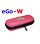 Pouzdro pro elektronickou cigaretu (logo eGo-W) (Tmavě růžové)