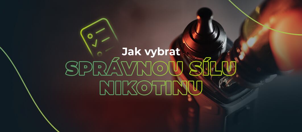 Jak vybrat správnou sílu nikotinu v e-liquidu: Průvodce pro začínající vapery