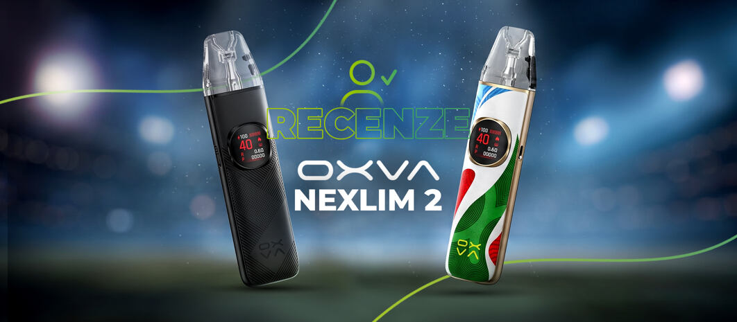 Naše recenze OXVA NeXLIM 2 - nová vlajková loď řady NeXLIM🔥