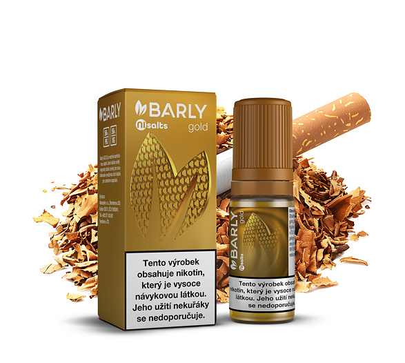 Barly Salt Gold (Tabák Virginia) 10ml
