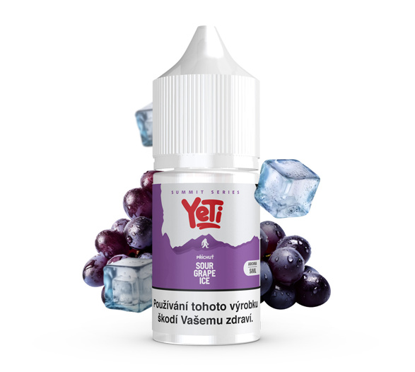 Příchuť Yeti Summit S&V: Sour Grape Ice (Ledové hroznové víno)