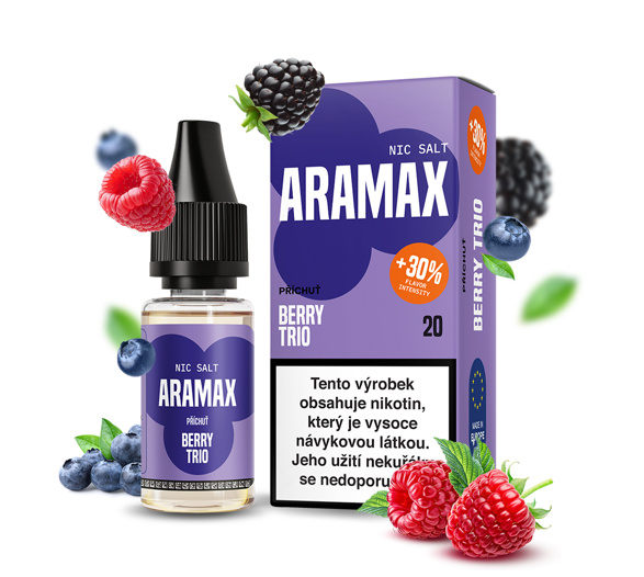 Aramax Salt Berry Trio (Bobulovitá směs) 10ml