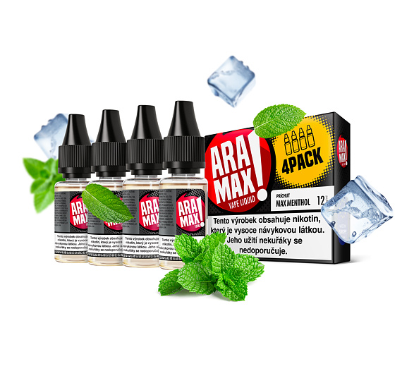 Aramax Max Menthol (Mentol) 4x10ml