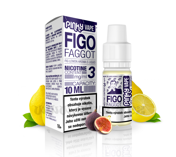 Pinky Vape Figo Faggot (Fík & Citron) 10ml