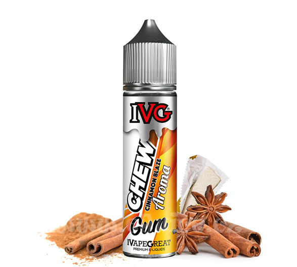 Příchuť IVG S&V: Chew Cinnamon Blaze (Skořicová žvýkačka) 18ml