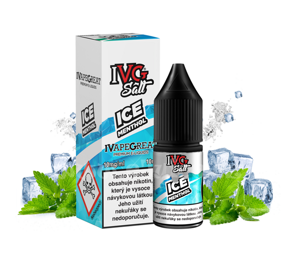 IVG Salt Ice Menthol (Ledový mentol) 10ml