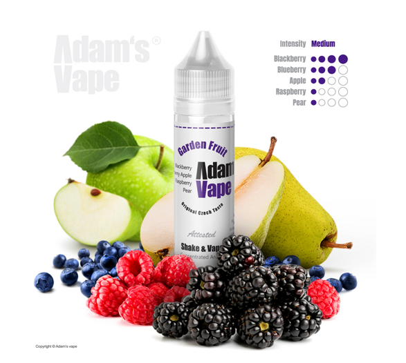 Příchuť Adams vape S&V: Garden Fruit (Zahradní ovocný mix) 12ml