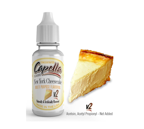 Příchuť Capella: Newyorský cheesecake (New York Cheesecake V2) 13ml