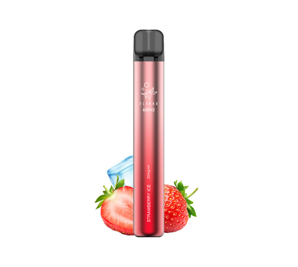 ELF BAR 600 V2 Disposable (Strawberry Ice)