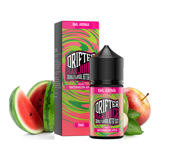 Příchuť Drifter Bar Juice S&V: Watermelon Apple (Meloun a jablko)