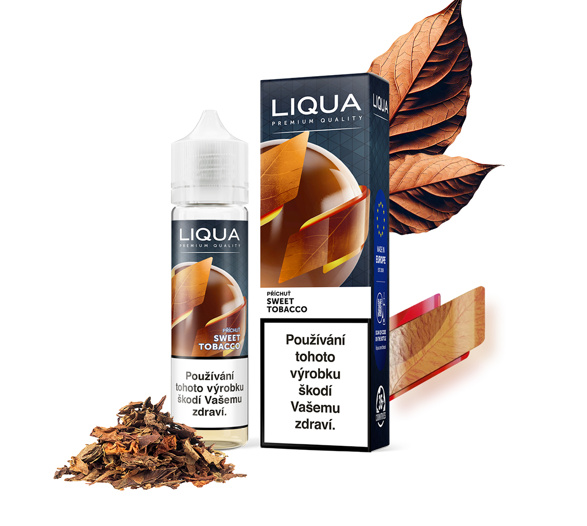 Příchuť LIQUA Mix&Go: Sweet Tobacco (Tabák s karamelem a vanilkou)
