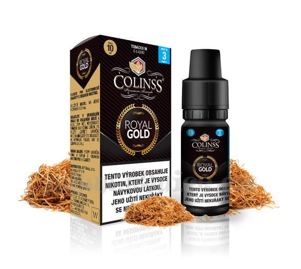 Colinss Royal Gold (Tradiční tabáková směs) 10ml