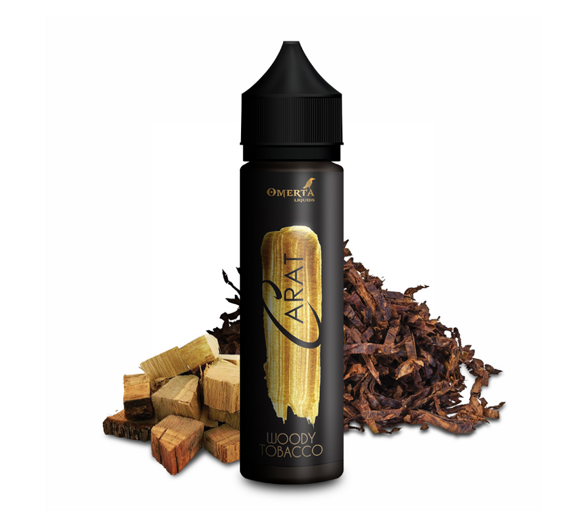 Příchuť Omerta Carat S&V: Woody Tobacco (Silný tabák) 20ml