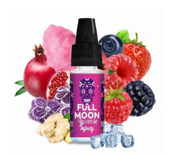 Příchuť Full Moon: Hypnose Infinity (Cukrová vata s ovocem a zázvorem) 10ml