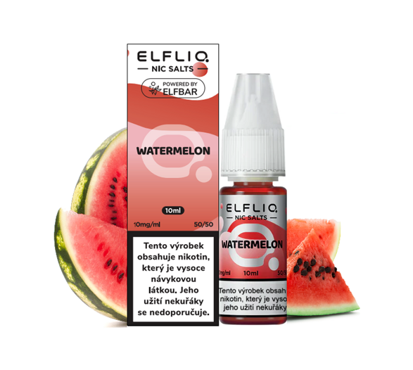 Elfliq Salt Watermelon (Vodní meloun) 10ml