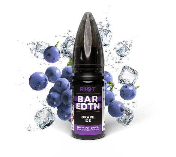 Riot BAR EDTN Salt Grape Ice (Ledové hroznové víno) 10ml
