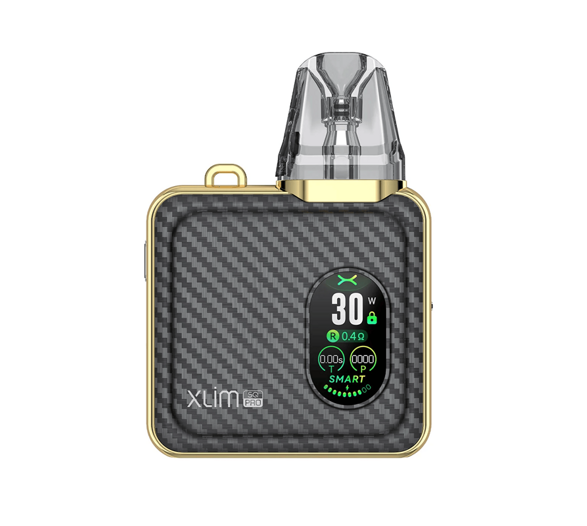 OXVA Xlim SQ Pro Pod Kit (Gold Carbon)