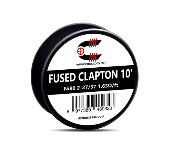 Odporový drát Coilology Sandvik - Fused Clapton Ni80 (3m)