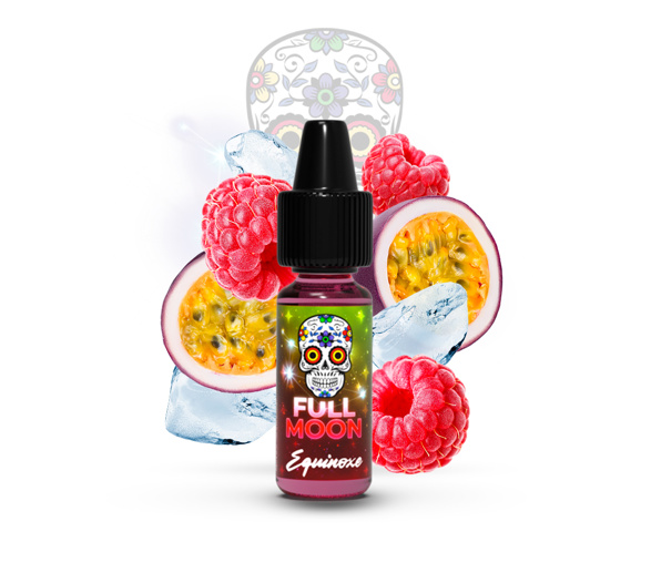 Příchuť Full Moon: Stellar Equinoxe (Chladivá malina s marakujou a pepřem)