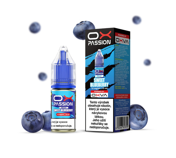 OXVA OX PASSION Salt Sweet Blueberry (Sladká borůvka) 10ml