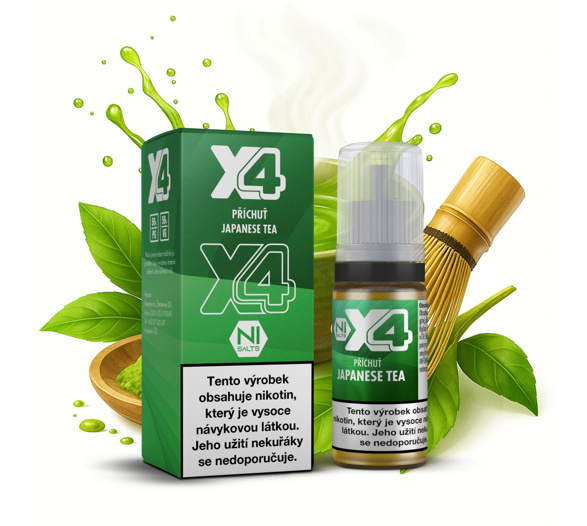 X4 Bar Juice Japanese Tea (Japonský čaj) 10ml