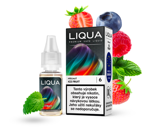 LIQUA Ice Fruit (Ledová ovocná směs) 10ml