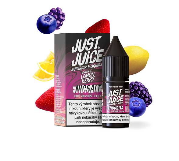 Just Juice Salt Fusion Lemon Berry (Lesní ovoce s citronem) 10ml