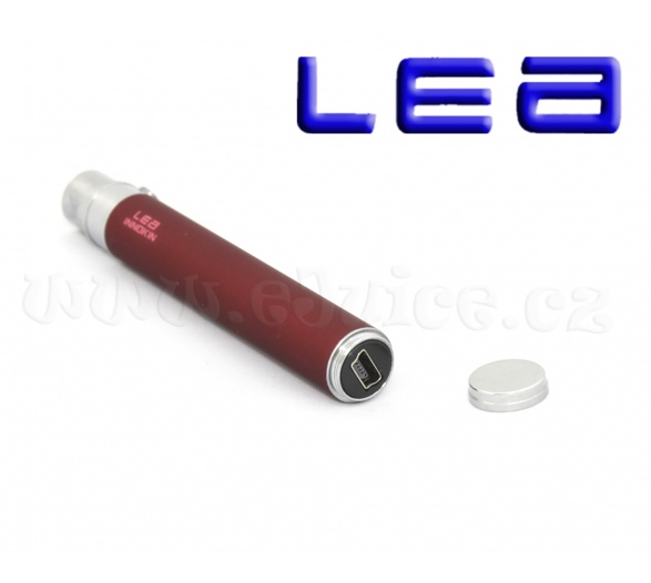 Baterie LEA / USB passthrough - (650mAh) - MANUAL (Vínová)