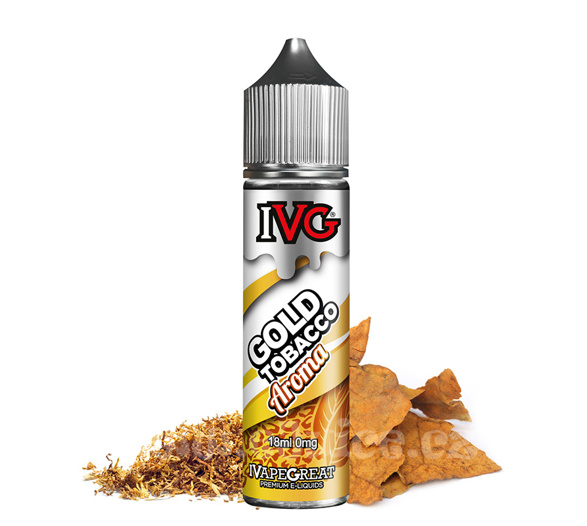 Příchuť IVG S&V: Tobacco Gold (Tabák Virginia) 18ml