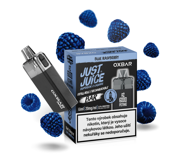 Just Juice OXBAR RRD (Blue Raspberry)