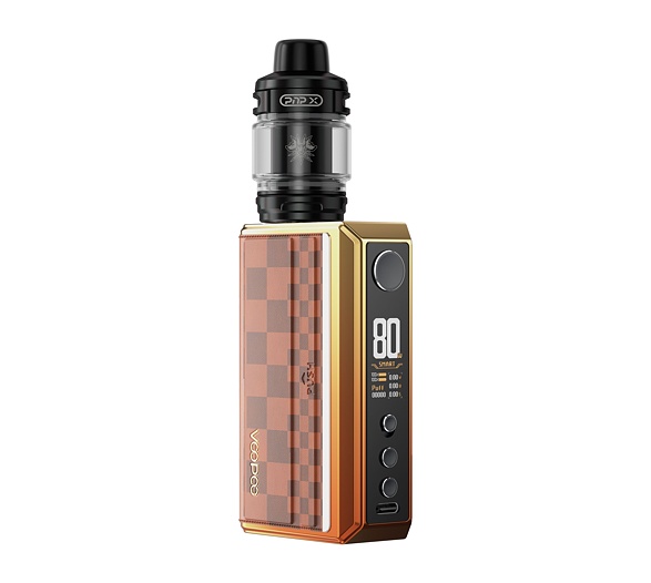 VooPoo Drag 5 Kit s UFORCE-X Tank (Sunset Orange)